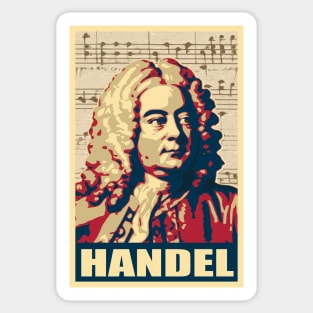 George Frideric Handel Sticker